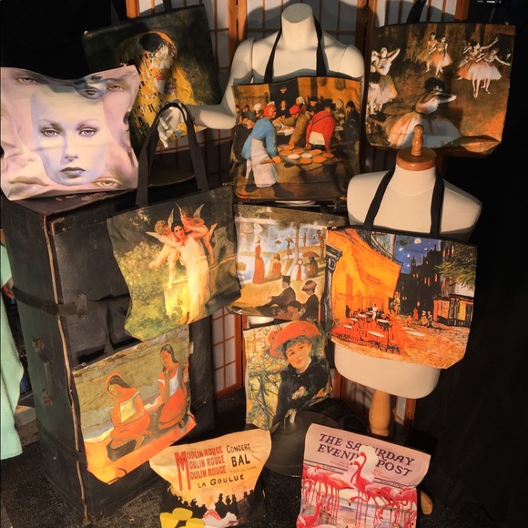 Master Piece Art Tote .... Gustav Klimt - Picture 4 of 4